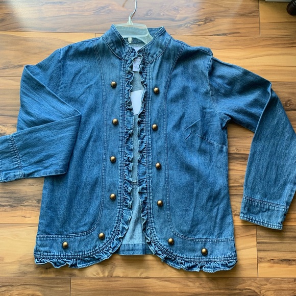 KEREN hart Jackets & Blazers - Denim Blazer L